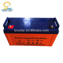 90AH 100AH ​​baja resistencia interna solar 12 v batería de plomo